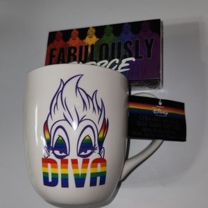 Ursula disney pride mug and box sign set